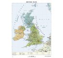 Britské ostrovy = angl. jazyk, 100 x 70 cm
