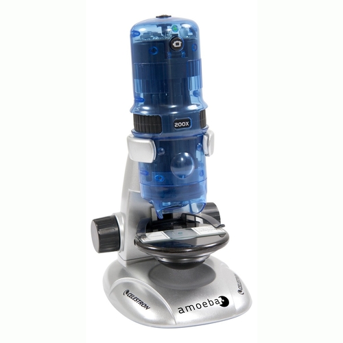 Celestron - Amoebe - digitálny mikroskop, modrý