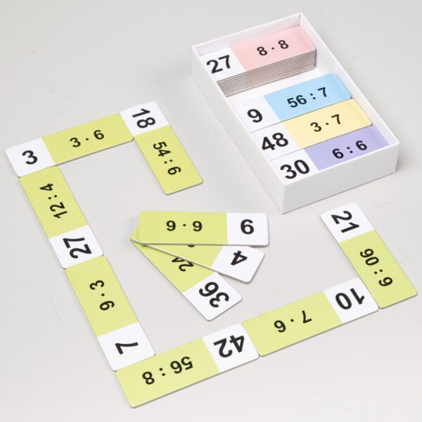 Domino – násobenie a delenie číslom 3 a 6
