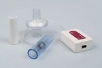 Spirometer (-5..5 l/s) včítane bakteriálneho filtra a 10 náustkov