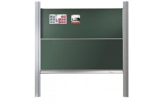 Pylónová tabuľa D 42,400x120x2,biele alebo zelené s mag.a keramickým povrchom