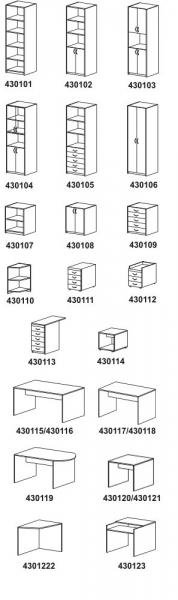 430116 Stôl 150 zasadací, 76 x 150 x 70 cm